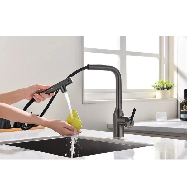 Смеситель для кухни Paulmark Viper Vi213105 с подключением к фильтру Hanex