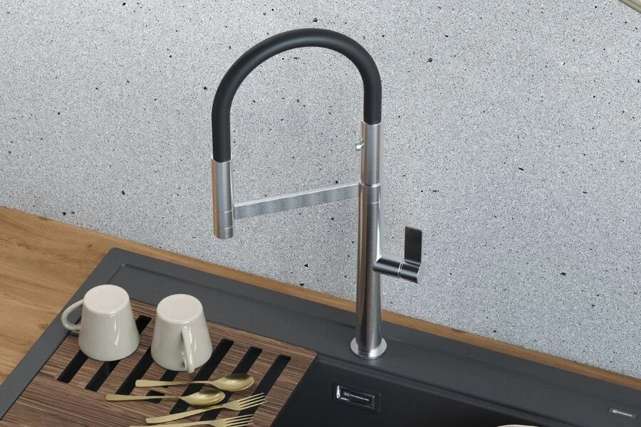 Смеситель для кухни Omoikiri Osaka 49943 однорычажный Hanex