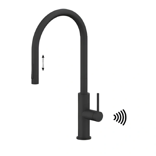 Смеситель для кухни Paulmark Senso антрацит Se215180-AN Hanex