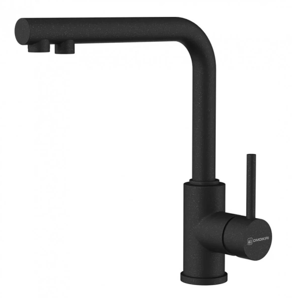 Смеситель для кухни Omoikiri Nakagawa 2 Plus-BL черный 4994414 Hanex