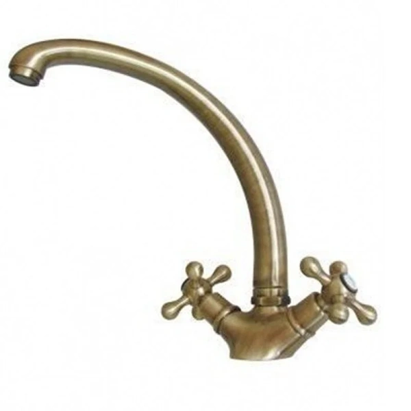 Смеситель для кухни Nobili Grazia бронза GRC5117/5BR Hanex