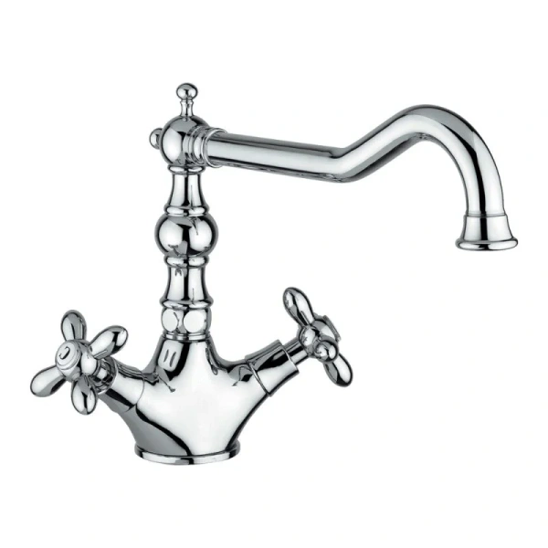 Смеситель для кухни Migliore Princeton Plus 18 с поворотным изливом Hanex