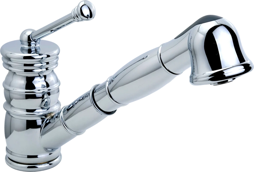 Смеситель для кухни Migliore Queen 18 с выдвижной лейкой Hanex