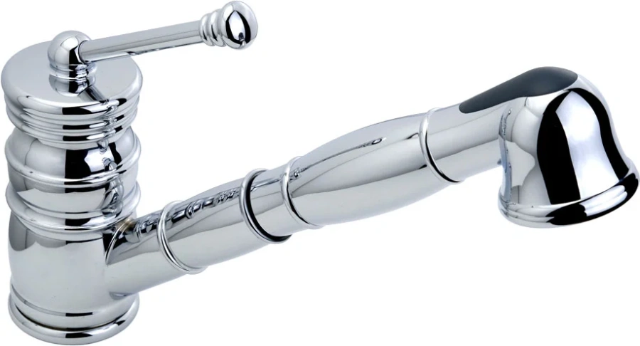 Смеситель для кухни Migliore Queen 18 с выдвижной лейкой Hanex