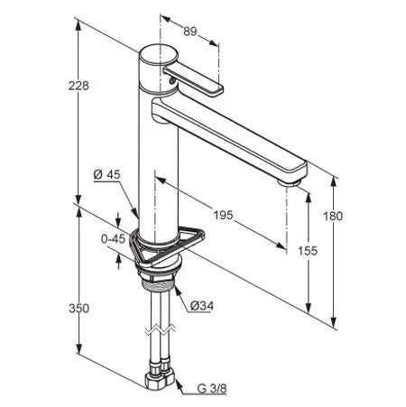 Смеситель для кухни Kludi Zenta 38973 латунь Hanex