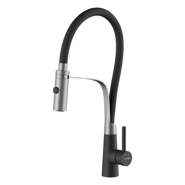 Смеситель для кухни WasserKRAFT с гибким изливом A8417 Hanex
