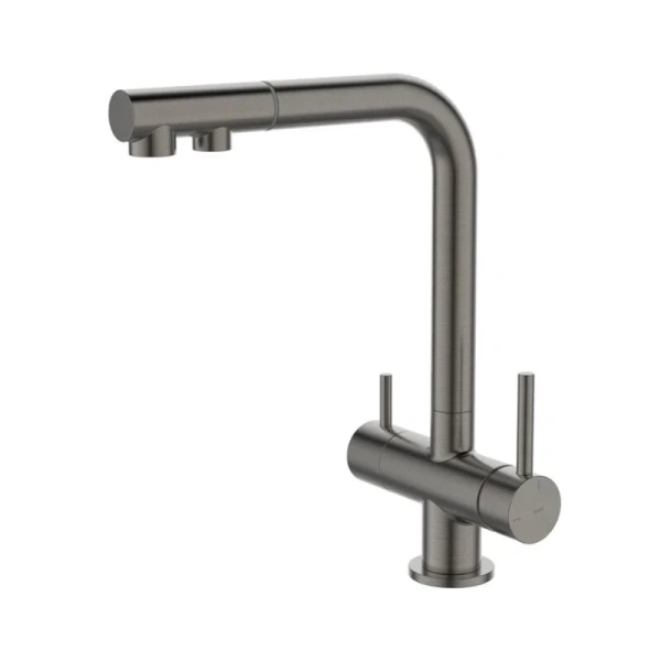 Смеситель для питьевой воды IDDIS Umbra графит UMBGMPFi05 Hanex