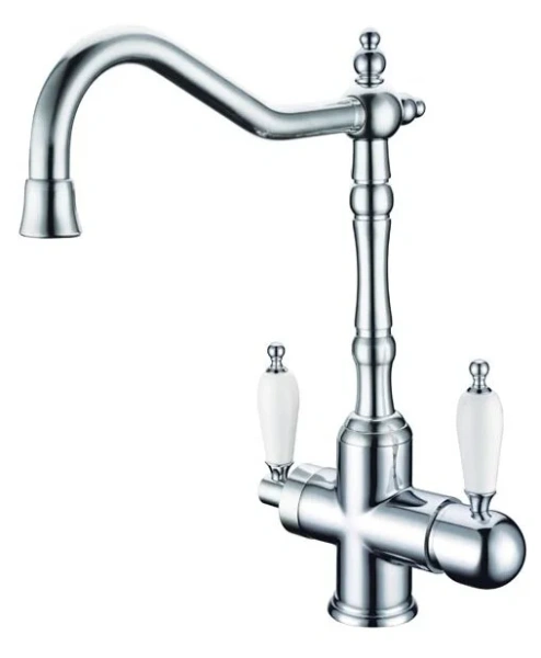 Смеситель для кухни Boheme Kitchen 11 с краном для питьевой воды Hanex