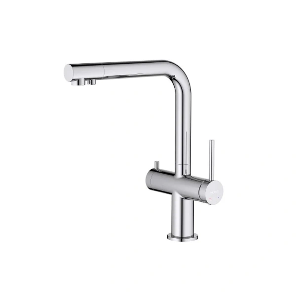 Смеситель для кухни Акватек Европа хром AQ1385CR Hanex