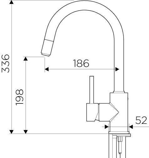 Смеситель для питьевой воды Omoikiri Shinagawa 2 Plus Gb графит 4994340