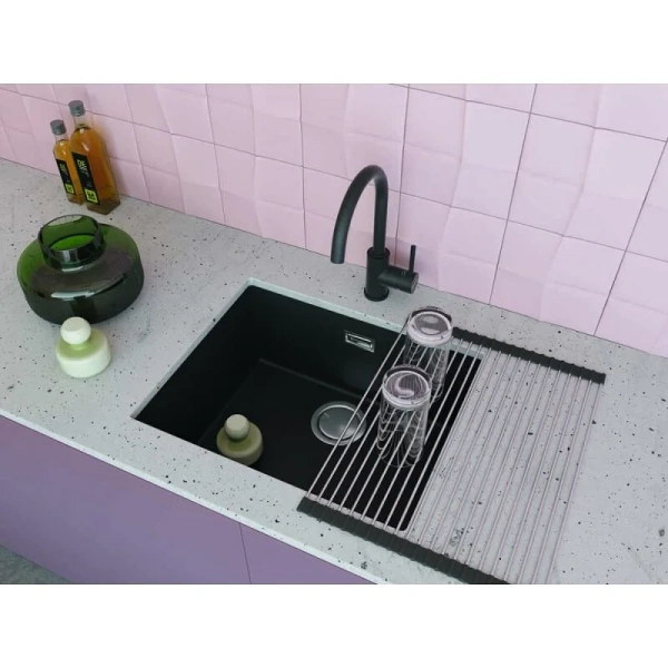 Смеситель для питьевой воды Omoikiri Shinagawa 2 Plus Bl черный 4994403