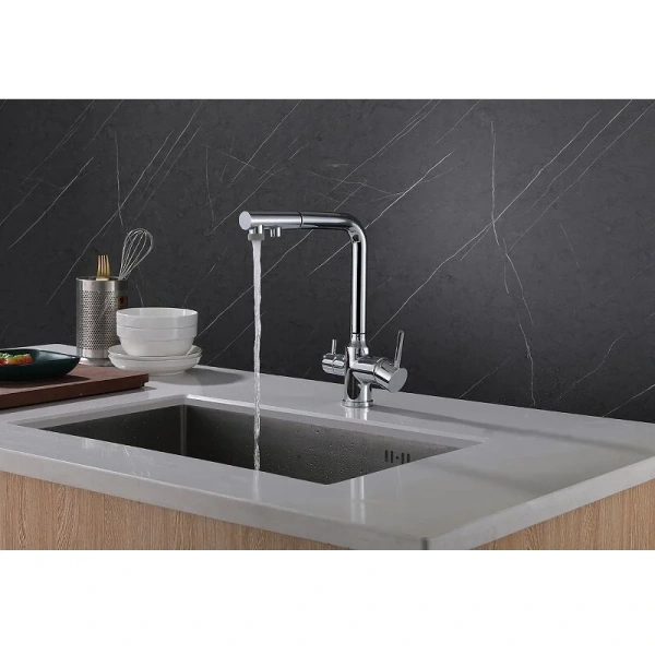 Смеситель для кухни Abber Emotion хром AF8814