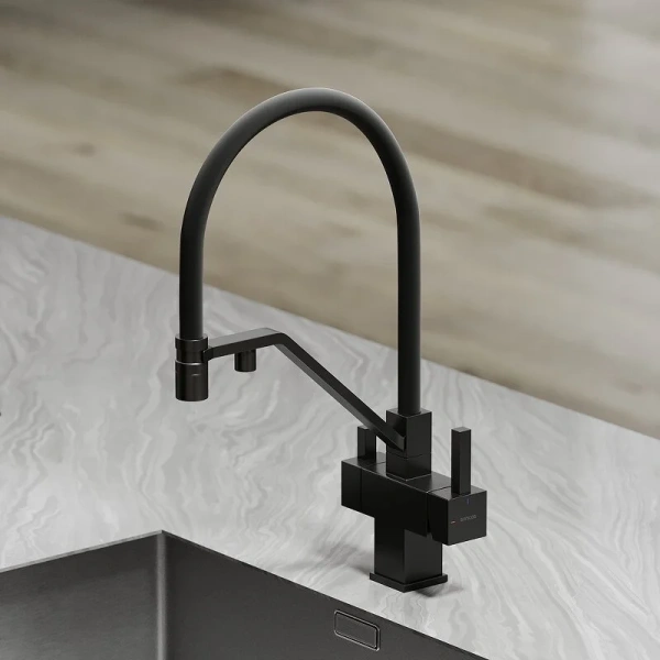 Смеситель для кухни Sancos Loro черный SC4007MB