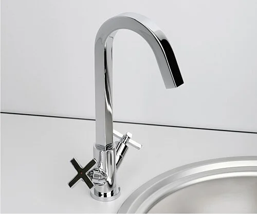 Смеситель для кухни WasserKRAFT Weser хром 7847