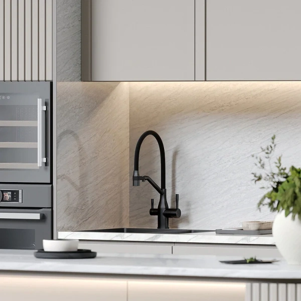 Смеситель для кухни Sancos Orta черный матовый SC4008MB