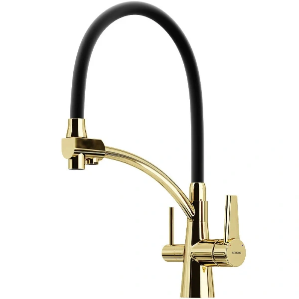 Смеситель для кухни Sancos Eri золото SC4001ZG