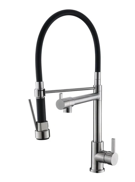 Смеситель для кухни BelBagno сатин BB-LAM50-IN