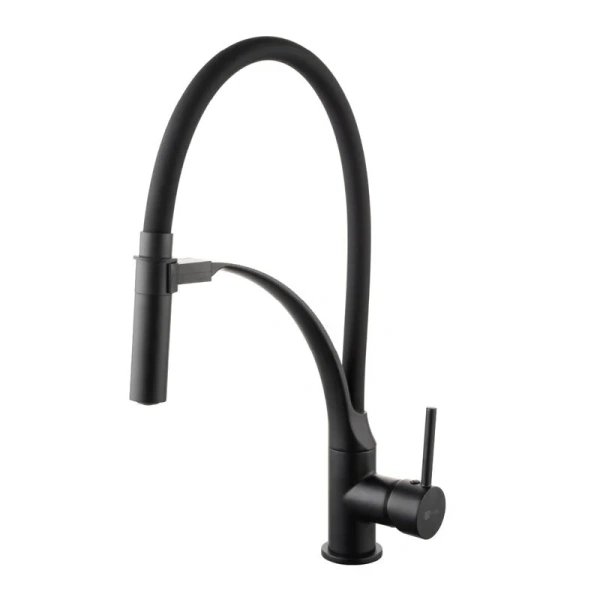 Смеситель для кухни Lemark Soul черный LM6007BL