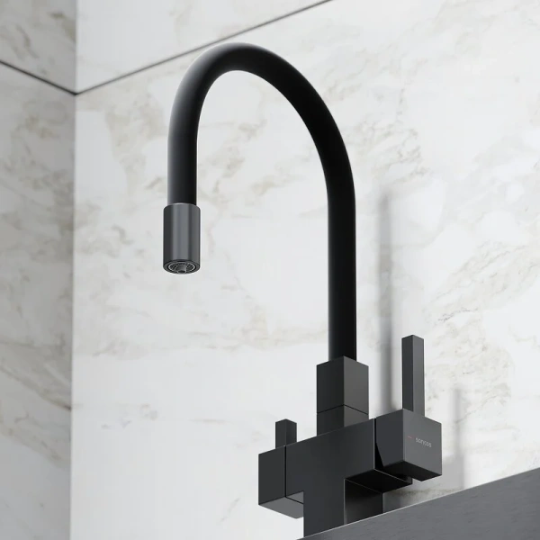 Смеситель для кухни Sancos Arno черный матовый SC4005MB