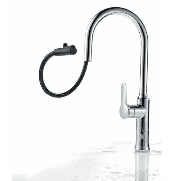 Смеситель для кухни Ravak с выдвижным изливом X070078