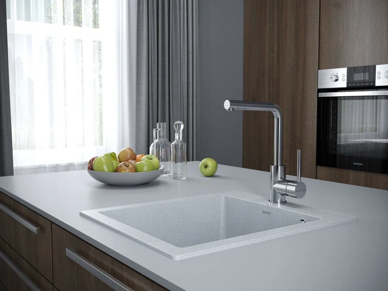 Смеситель для кухни Paulmark Honner Ho212018 с поворотным аэратором