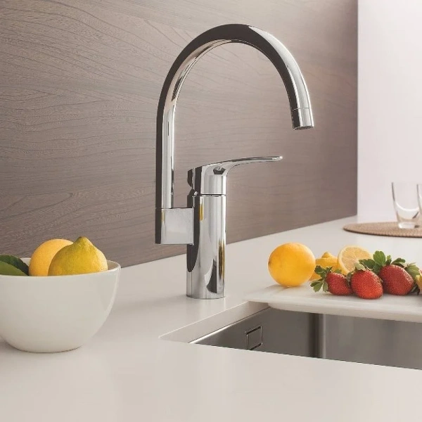 Смеситель для кухни Grohe Eurosmart 2021 однорычажный 33202003