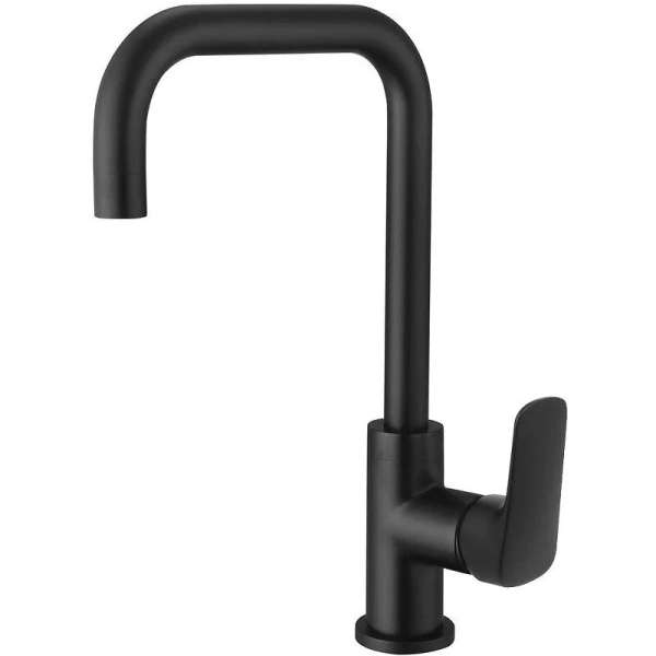 Смеситель для кухни Акватек Вега черный AQ1081MB