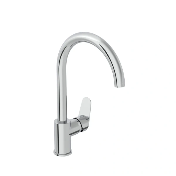 Смеситель для кухни VitrA Flow Round с поворотным изливом A43407EXP