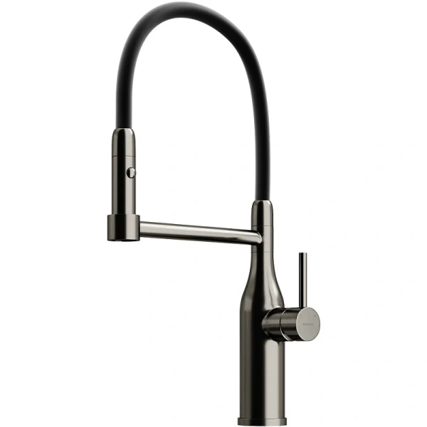 Смеситель для кухни Sancos Pride вороненая сталь SC4011GG