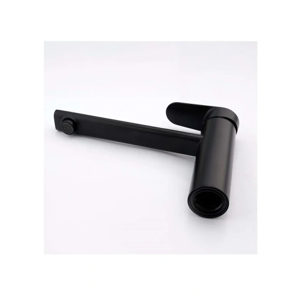 Смеситель для кухни Акватек Ника черный матовый AQ1880MB