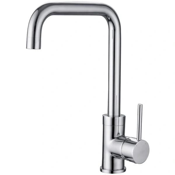 Смеситель для кухни Акватек Вега квадратный излив хром AQ1080CR