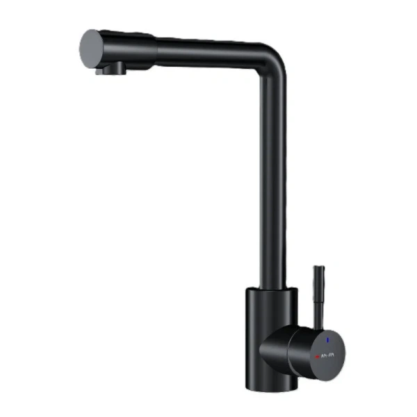 Смеситель для кухни Am.Pm X-Joy S черный матовый F85B05022