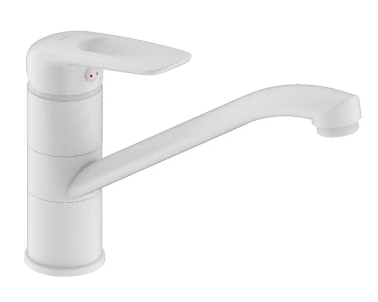 Смеситель для кухни IDDIS Male белый матовый MALWT00i05