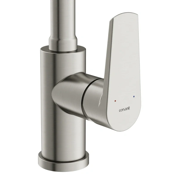 Смеситель для кухни Cersanit Moduo хром/белый 68232