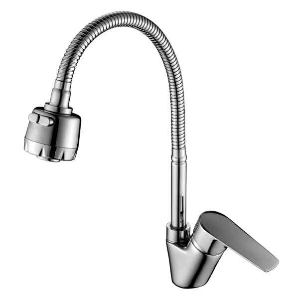Смеситель для кухни Rossinka S с гибким изливом S35-26