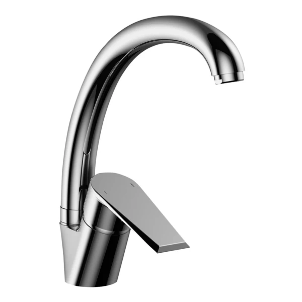 Смеситель для кухни Rossinka RS28 с поворотным изливом RS28-23