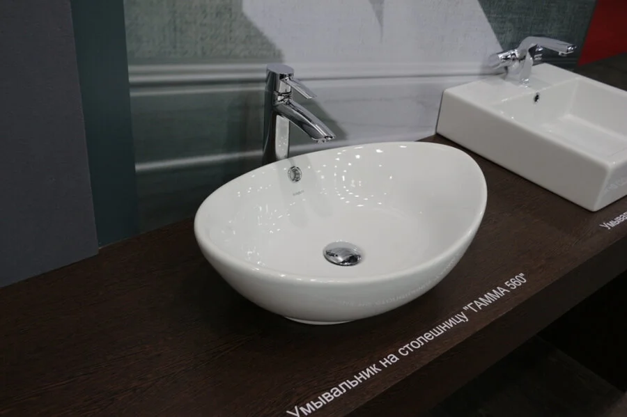 Раковина Kirovit Гамма 55 см фарфор Вн Крв13 Hanex