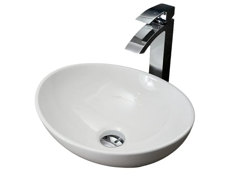 Раковина GID Lago N9138 41 см белая 51178 Hanex