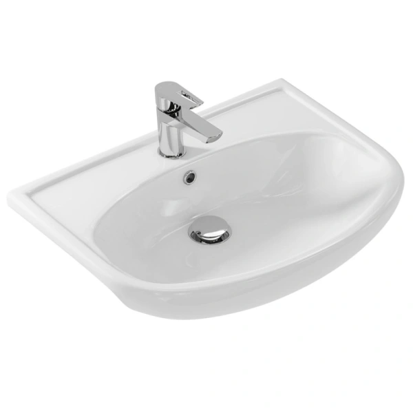 Раковина Cersanit Erica 60 см белая S-UM-ERI60/1-w Hanex