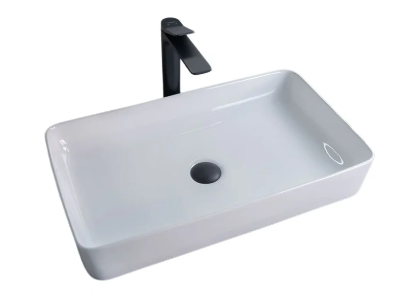 Раковина GID Geometrico N9396 60 см белая 51140 Hanex
