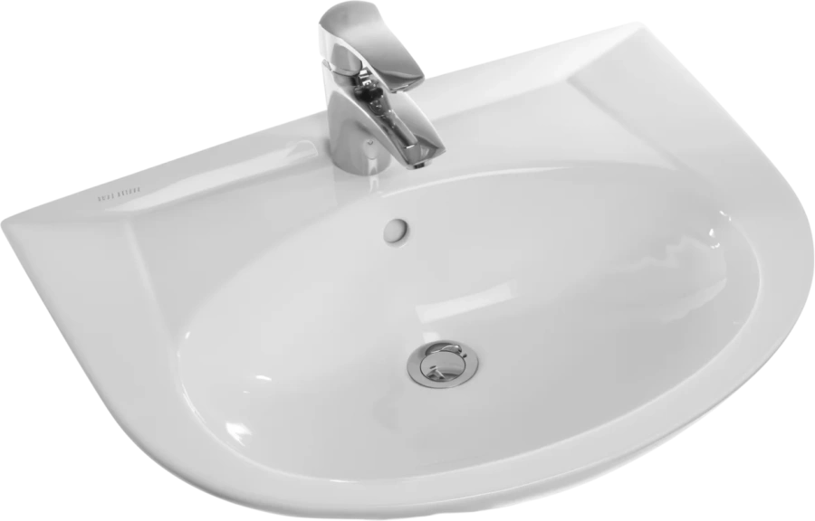 Раковина Sanita Luxe Classic 65 см белая WB.PD/Classic/65-C/WHT.G/S1 Hanex