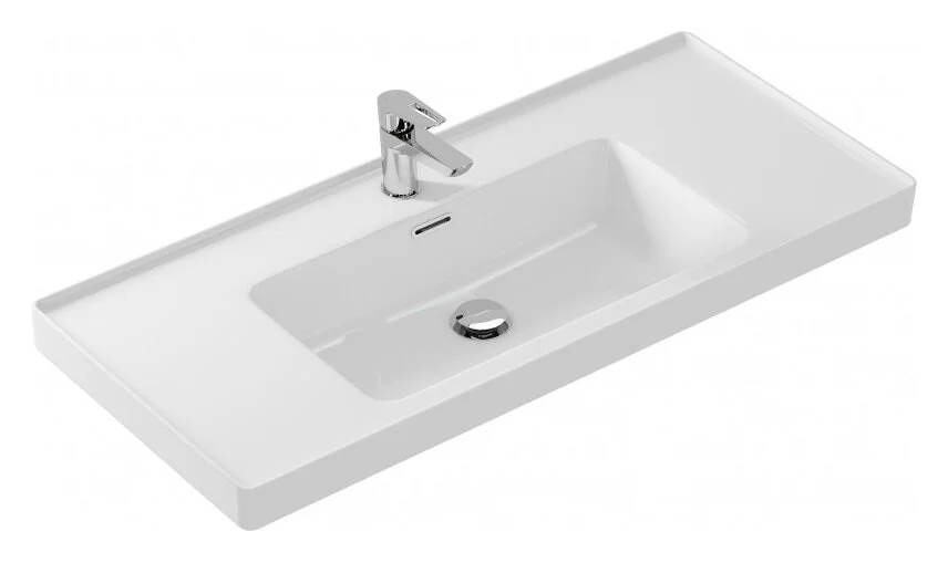 Раковина Cersanit Crea 100 см подвесная P-UM-CRE100/1 Hanex