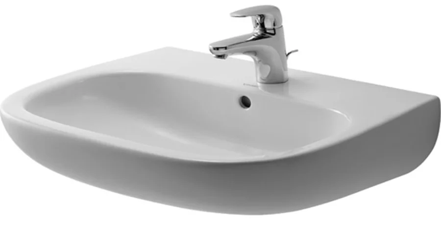 Раковина Duravit D-Code 55 см белая 23105500002 Hanex