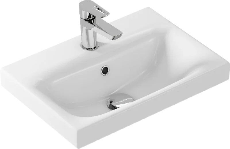 Раковина Cersanit Moduo Slim 50 см прямоугольная S-UM-MOD50SL/1 Hanex