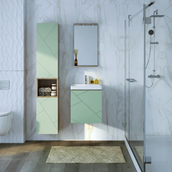 Раковина Cersanit Moduo Slim 50 см прямоугольная S-UM-MOD50SL/1 Hanex