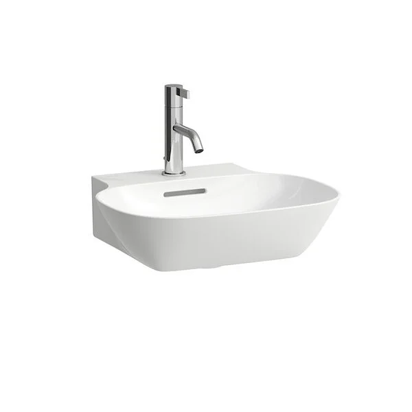 Раковина Laufen Ino 45 см с отверстием для смесителя, с переливом 8.1530.1.000.104.1 Hanex