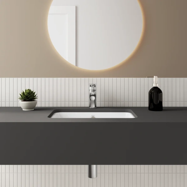 Раковина VitrA S20 50 см встраиваемая снизу 5474B003-0618 Hanex