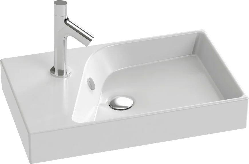 Раковина Jacob Delafon Rythmik 60 см белая EXR112-00 Hanex