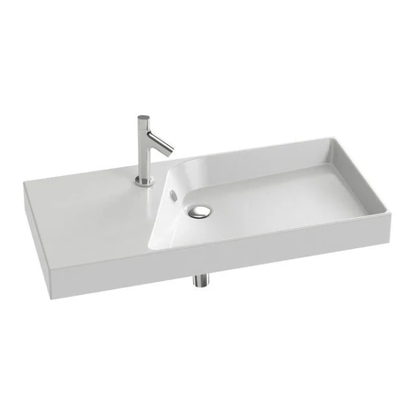 Раковина Jacob Delafon Rythmik 100 см белая EXN112-Z-00 Hanex