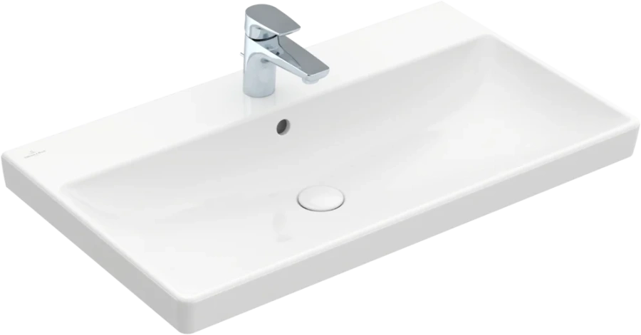Раковина Villeroy & Boch Avento 80 см альпийский белый 41568001 Hanex